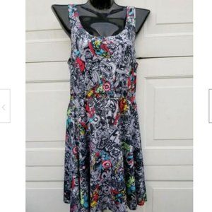 Juniors Marvel Characters Cosplay Halter Dress